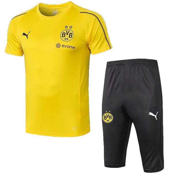 Camiseta Entrenamiento Borussia Dortmund Conjunto Completo 2018-19 Amarillo